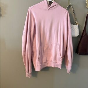 Abercrombie & Fitch Soft Pink Fleece Hoodie